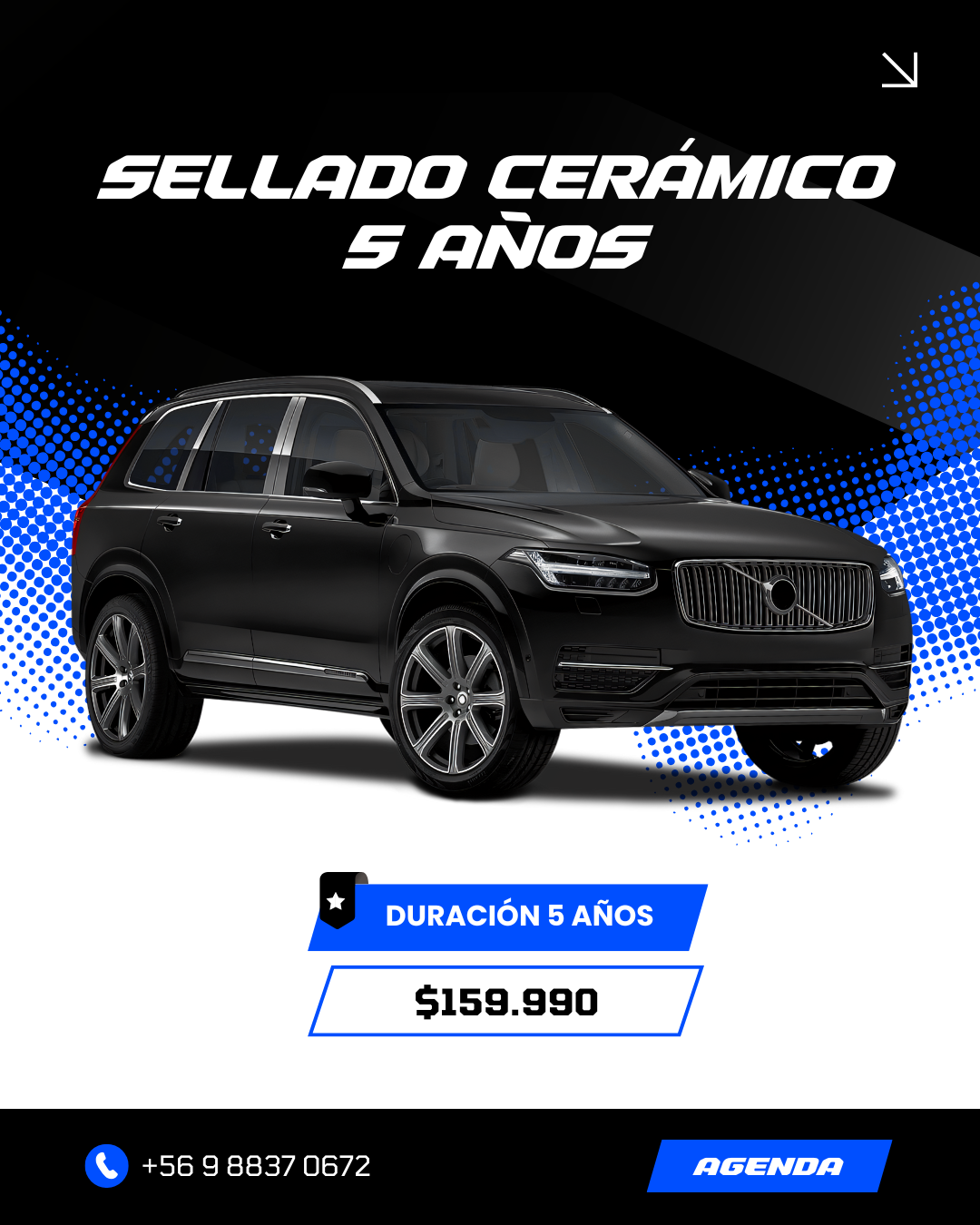 Sellado cerámico 5 años