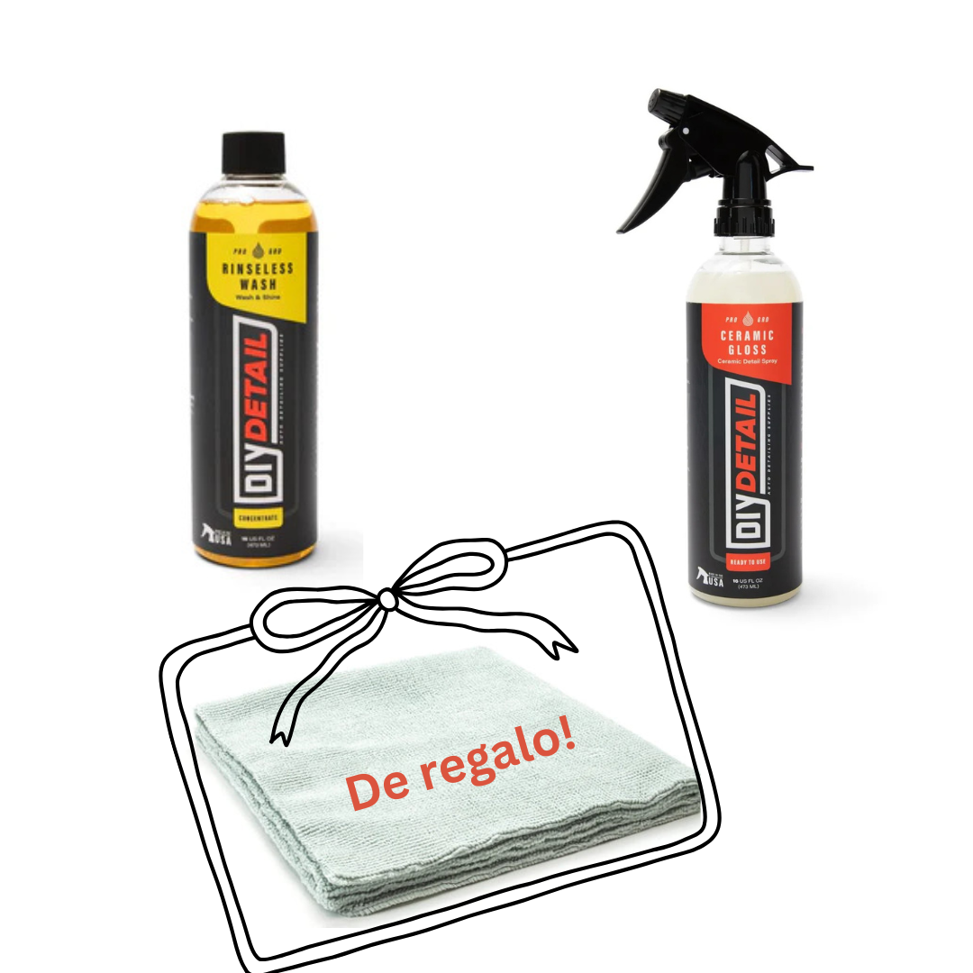 Pack Rinseless Wash + Ceramic Gloss + Paño Korean Perl de REGALO