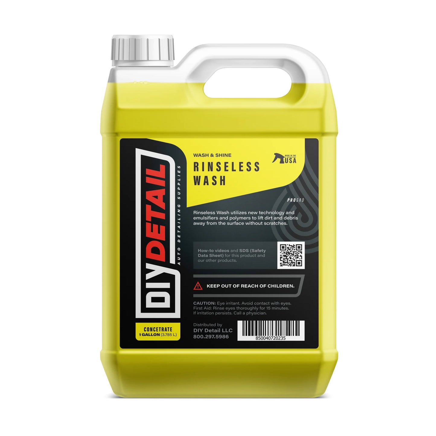 Shampoo Sin Enjuague Rinseless Wash DIY Detail 473 Ml