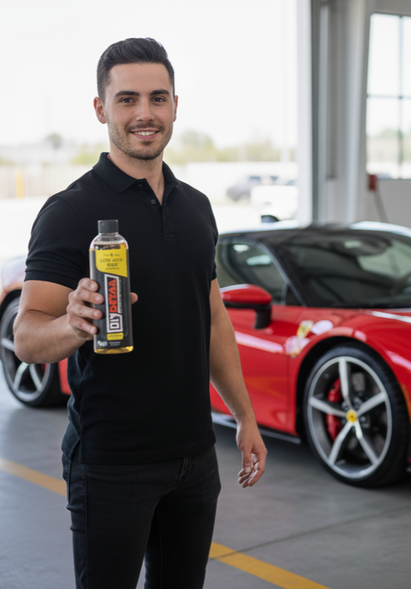 Lavado, descontaminado y sellado