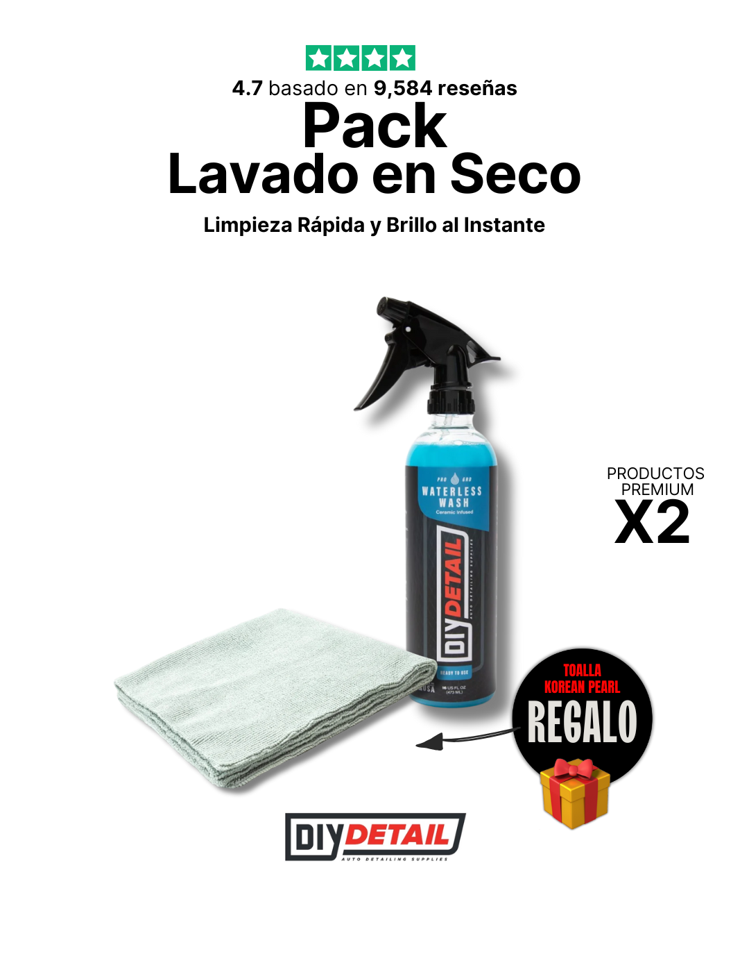 Pack Lavado en Seco + Toalla de Regalo