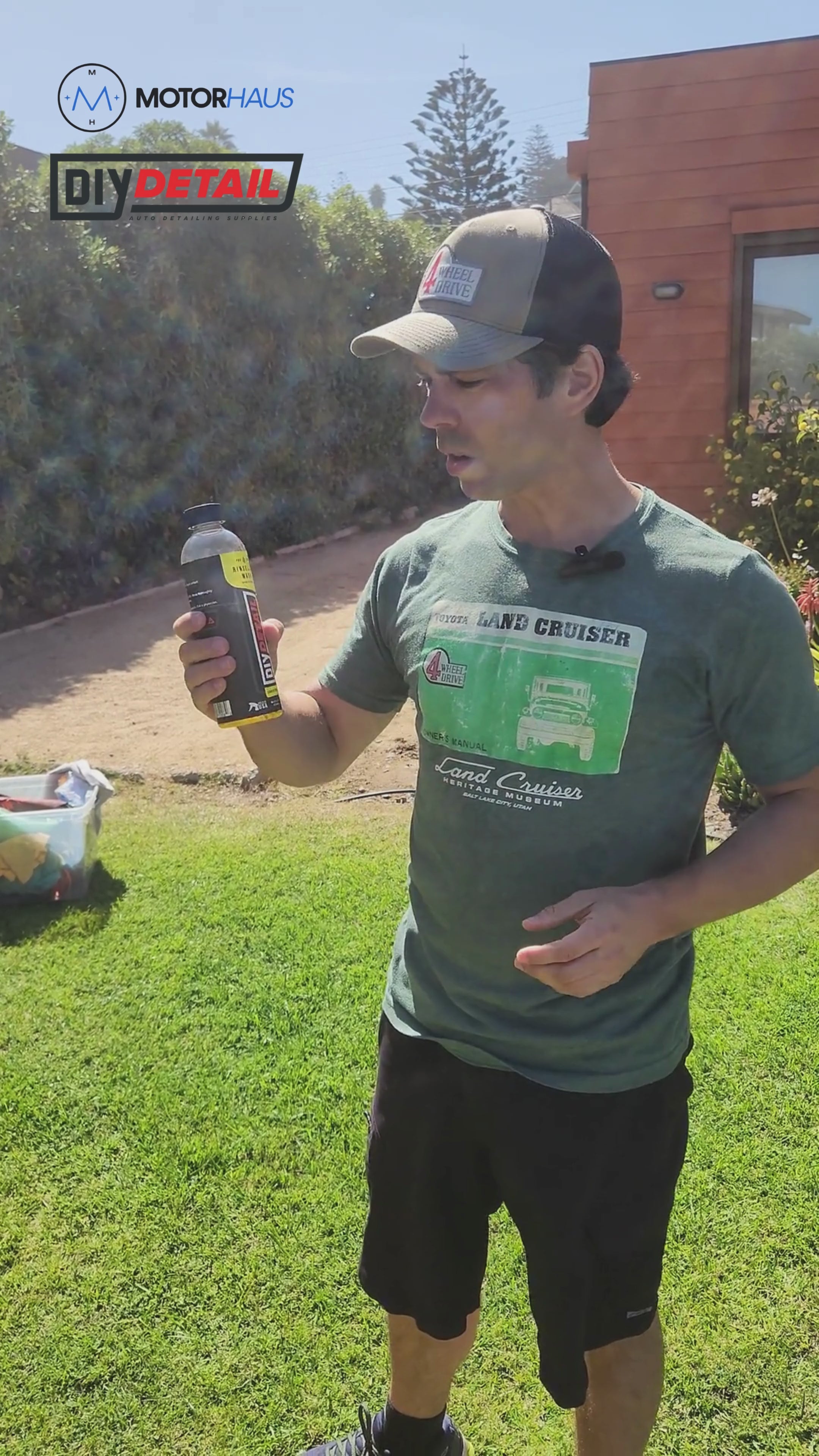 Shampoo Sin Enjuague Rinseless Wash DIY Detail 473 Ml