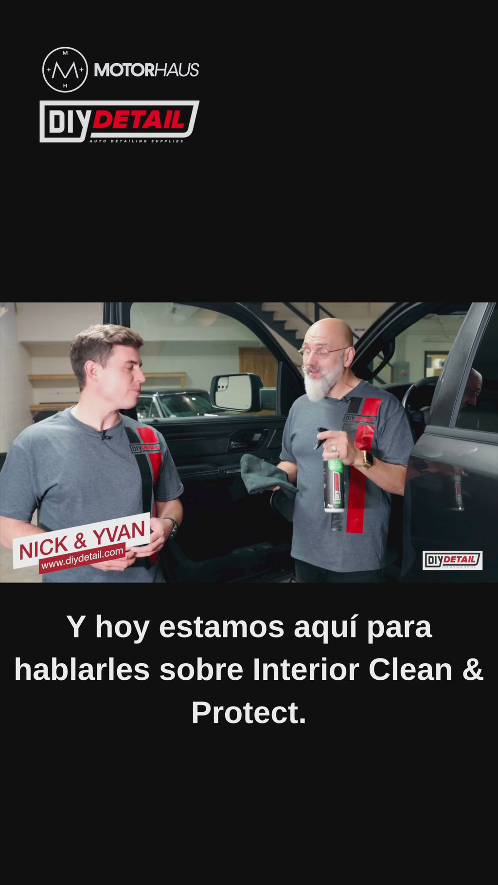 Limpiador Interior Interior Clean Protect DIY Detail 473 Ml